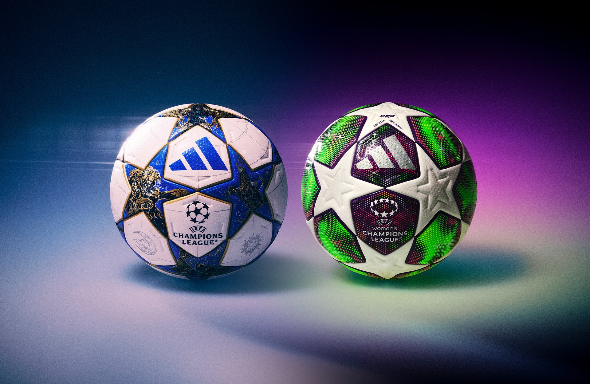 Adidas Unveils New Official Match Balls for 2025/26 UEFA Champions League and Women’s Champions League